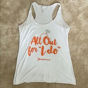 Orange Theory Fitness All Out For I Do Tank